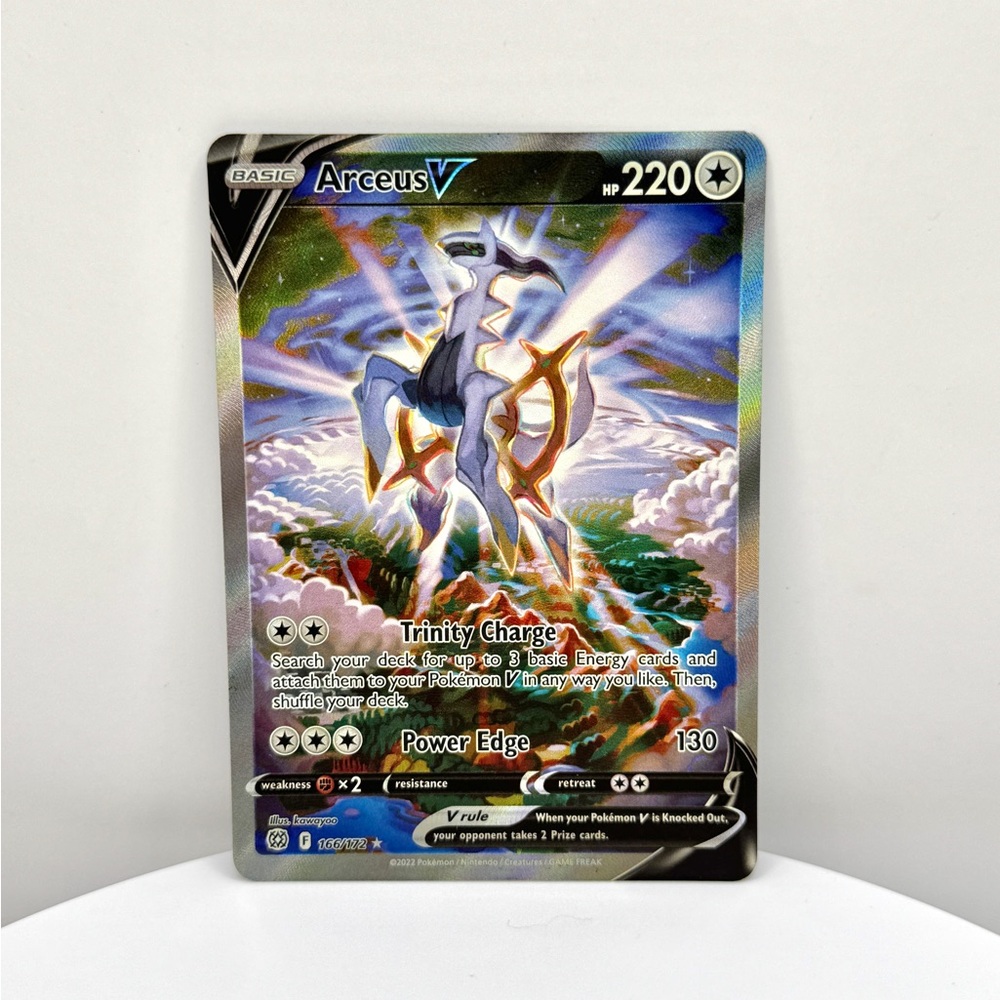 Pokemon ~ Arceus V Card